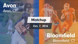 Matchup: Avon vs. Bloomfield  2016
