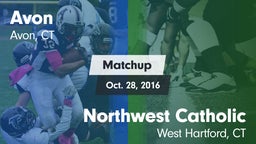 Matchup: Avon vs. Northwest Catholic  2016
