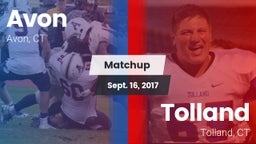 Matchup: Avon vs. Tolland  2017