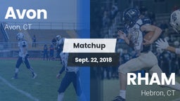 Matchup: Avon vs. RHAM  2018