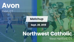 Matchup: Avon vs. Northwest Catholic  2018