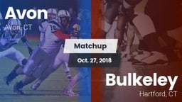 Matchup: Avon vs. Bulkeley  2018