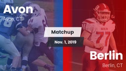 Matchup: Avon vs. Berlin  2019