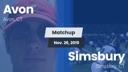 Matchup: Avon vs. Simsbury  2019