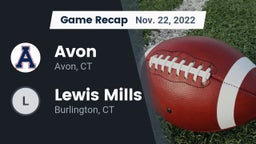 Recap: Avon  vs. Lewis Mills  2022