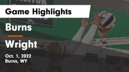 Burns  vs Wright  Game Highlights - Oct. 1, 2022