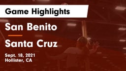 San Benito  vs Santa Cruz Game Highlights - Sept. 18, 2021