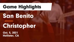 San Benito  vs Christopher  Game Highlights - Oct. 5, 2021