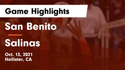 San Benito  vs Salinas  Game Highlights - Oct. 13, 2021