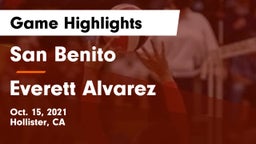 San Benito  vs Everett Alvarez Game Highlights - Oct. 15, 2021