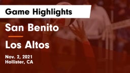 San Benito  vs Los Altos Game Highlights - Nov. 2, 2021