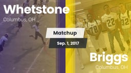 Matchup: Whetstone vs. Briggs  2017