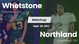 Matchup: Whetstone vs. Northland  2017