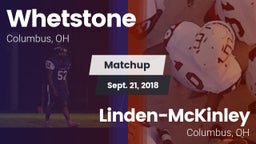 Matchup: Whetstone vs. Linden-McKinley  2018