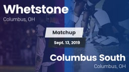 Matchup: Whetstone vs. Columbus South  2019