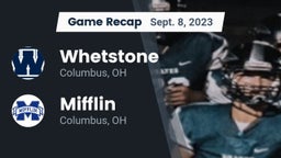 Recap: Whetstone  vs. Mifflin  2023