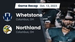 Recap: Whetstone  vs. Northland  2023