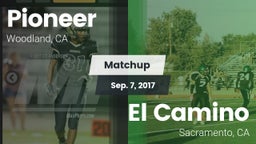 Matchup: Pioneer vs. El Camino  2017