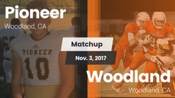 Matchup: Pioneer vs. Woodland  2017