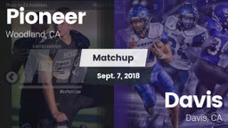 Matchup: Pioneer vs. Davis  2018