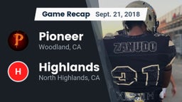 Recap: Pioneer  vs. Highlands  2018