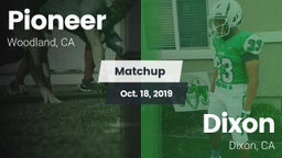 Matchup: Pioneer vs. Dixon  2019