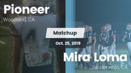 Matchup: Pioneer vs. Mira Loma  2019