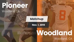 Matchup: Pioneer vs. Woodland  2019