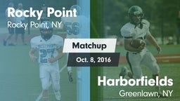 Matchup: Rocky Point vs. Harborfields  2016