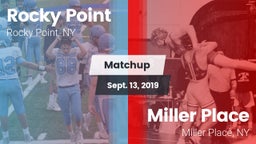 Matchup: Rocky Point vs. Miller Place  2019