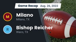 Recap: Milano  vs. Bishop Reicher  2022