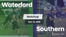Matchup: Waterford vs. Southern  2018