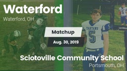 Matchup: Waterford vs. Sciotoville Community School 2019
