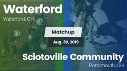 Matchup: Waterford vs. Sciotoville Community  2019