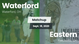 Matchup: Waterford vs. Eastern  2020