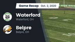 Recap: Waterford  vs. Belpre  2020