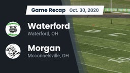 Recap: Waterford  vs. Morgan  2020