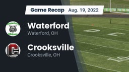 Recap: Waterford  vs. Crooksville  2022