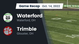 Recap: Waterford  vs. Trimble  2022