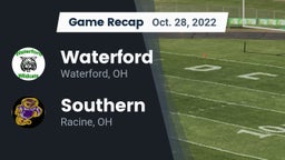 Recap: Waterford  vs. Southern  2022