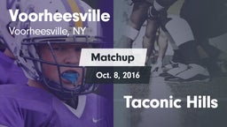 Matchup: Voorheesville vs. Taconic Hills  2016