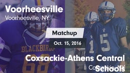 Matchup: Voorheesville vs. Coxsackie-Athens Central Schools 2016