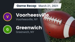 Recap: Voorheesville  vs. Greenwich  2021
