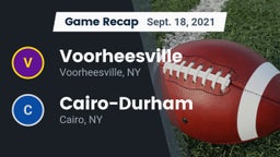 Recap: Voorheesville  vs. Cairo-Durham  2021