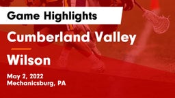Cumberland Valley  vs Wilson  Game Highlights - May 2, 2022