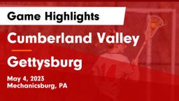 Cumberland Valley  vs Gettysburg Game Highlights - May 4, 2023