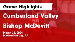Cumberland Valley  vs Bishop McDevitt  Game Highlights - March 28, 2024