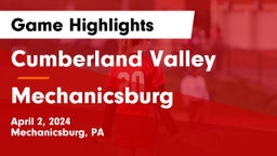 Cumberland Valley  vs Mechanicsburg  Game Highlights - April 2, 2024