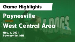 Paynesville  vs West Central Area Game Highlights - Nov. 1, 2021