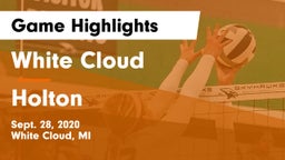 White Cloud  vs Holton  Game Highlights - Sept. 28, 2020